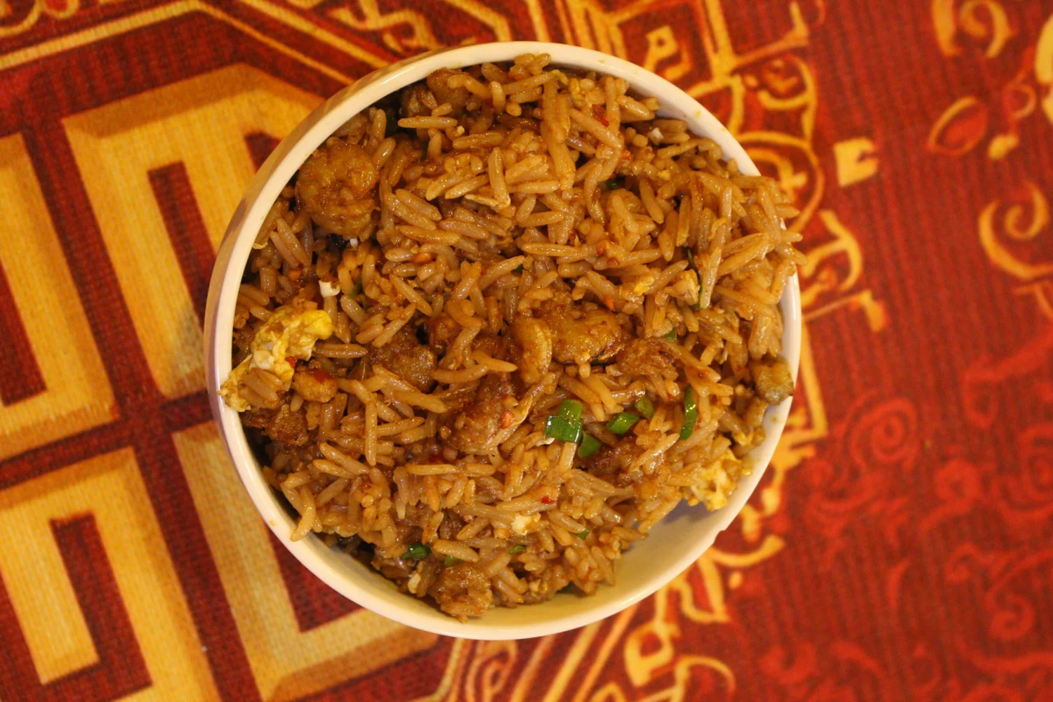 Chinese Rice with Shrimp